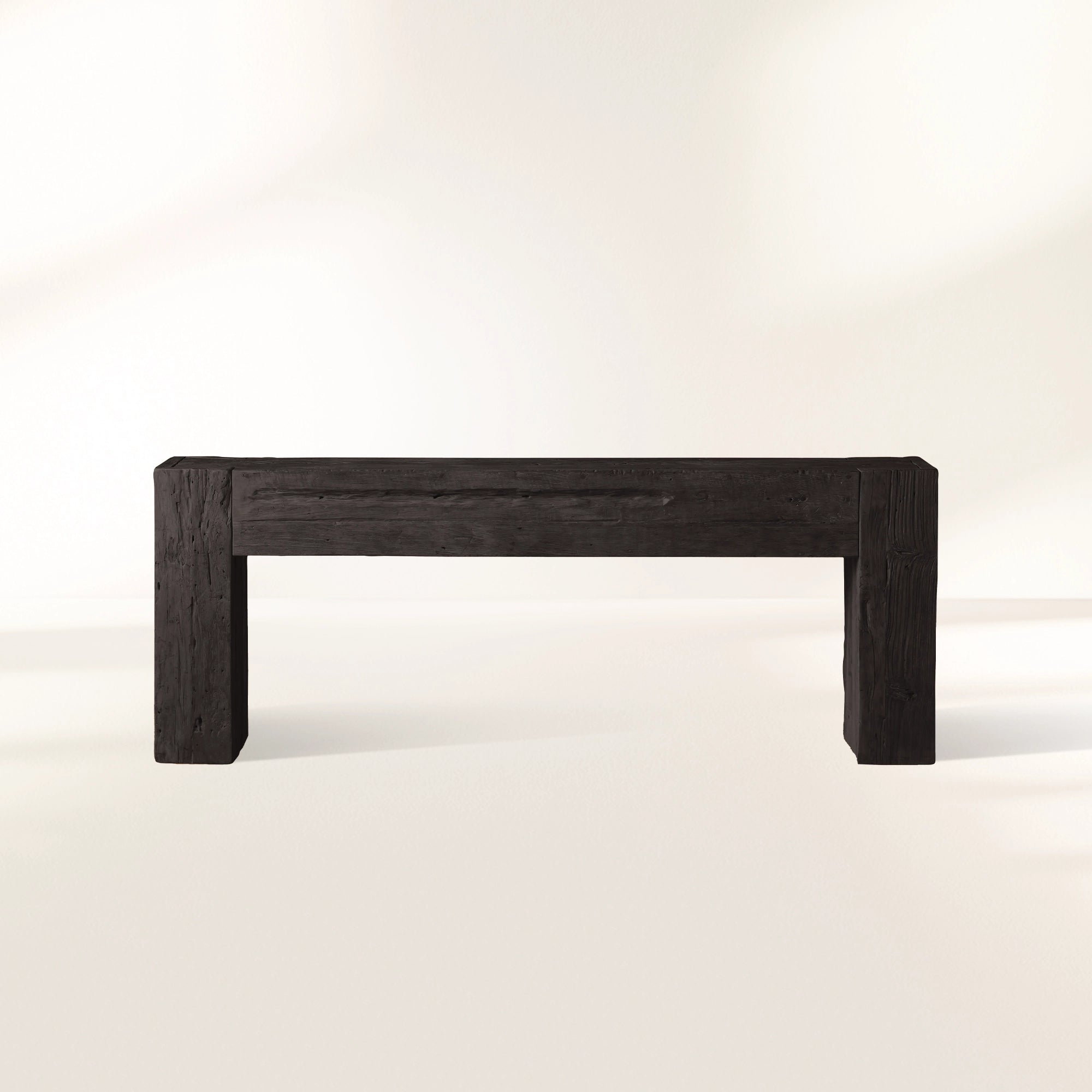 Ubud Wood Entrance Console Table Reclaimed Teak Wood Sidewalk Entrance Table