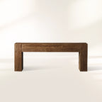 Ubud Wood Entrance Console Table Reclaimed Teak Wood Sidewalk Entrance Table