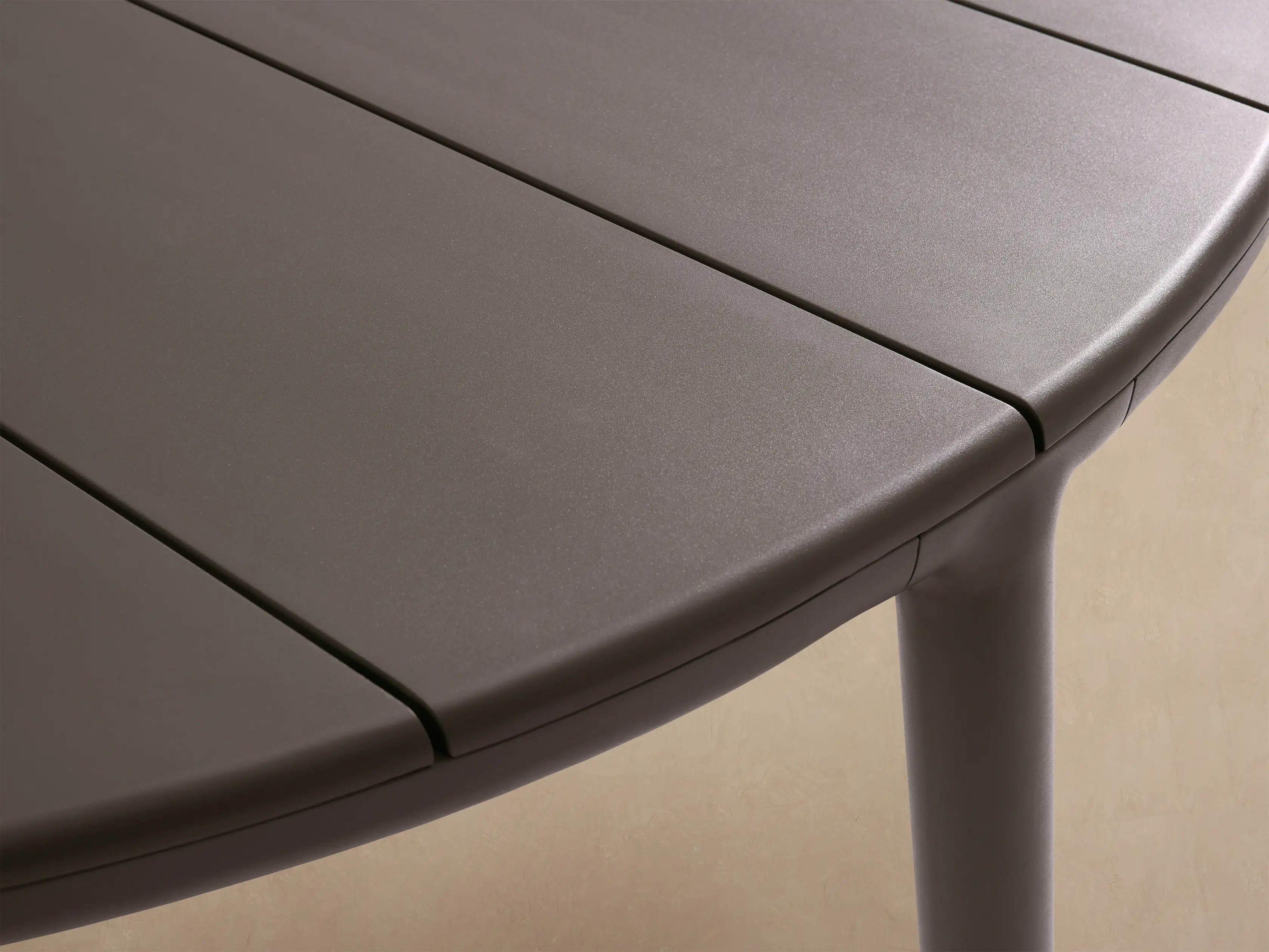 Primrose Outdoor Round Dining Table with Marble Stone Top Patio Dining Table