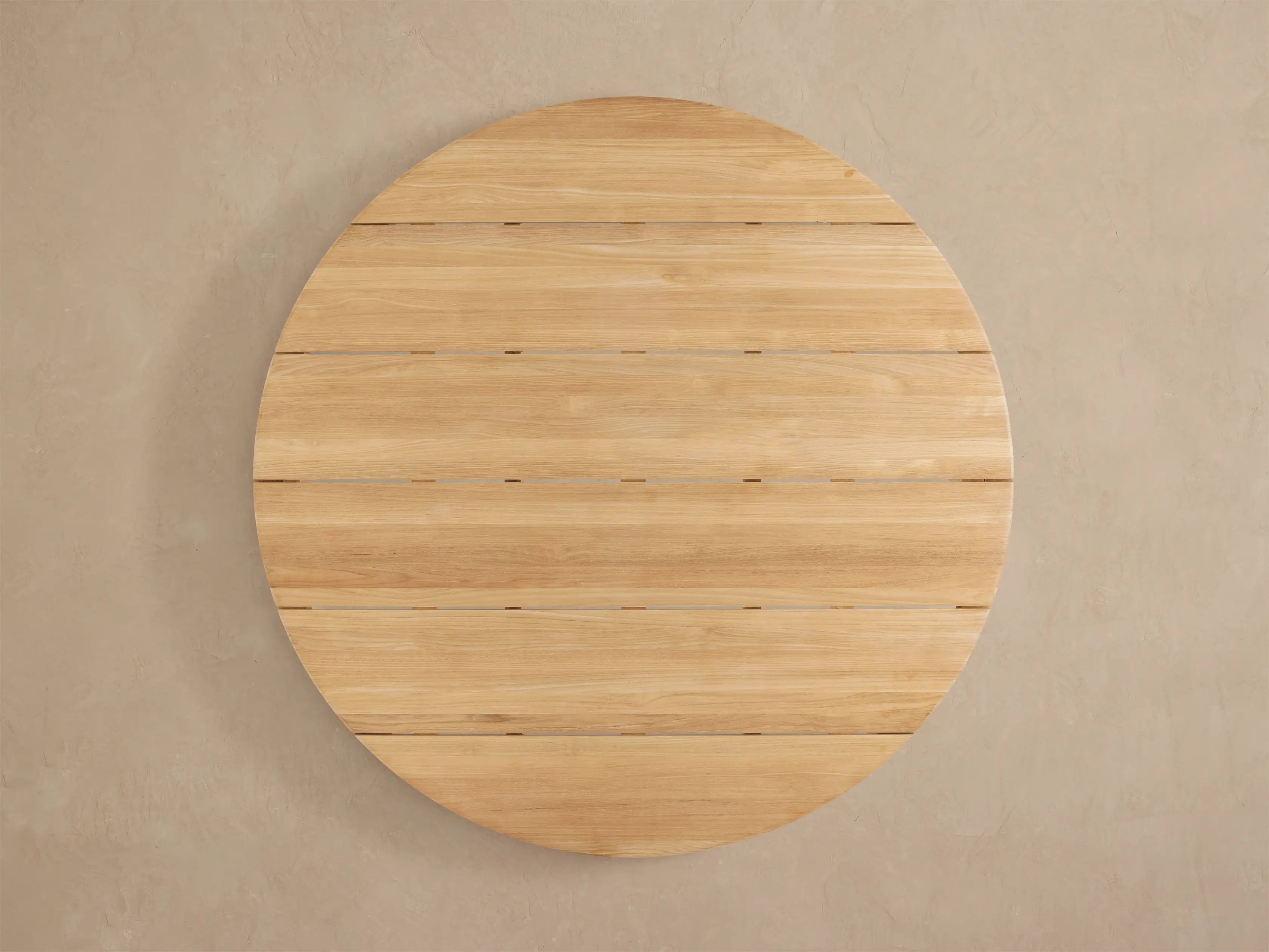 Puglia Solid Teak Outdoor Round Dining Table