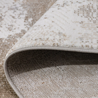 Puxina Abstract Brushstroke Neutral Area Rug with Casual Art & a Sense of Relaxation Carpet Modern Brushstroke Wash Style