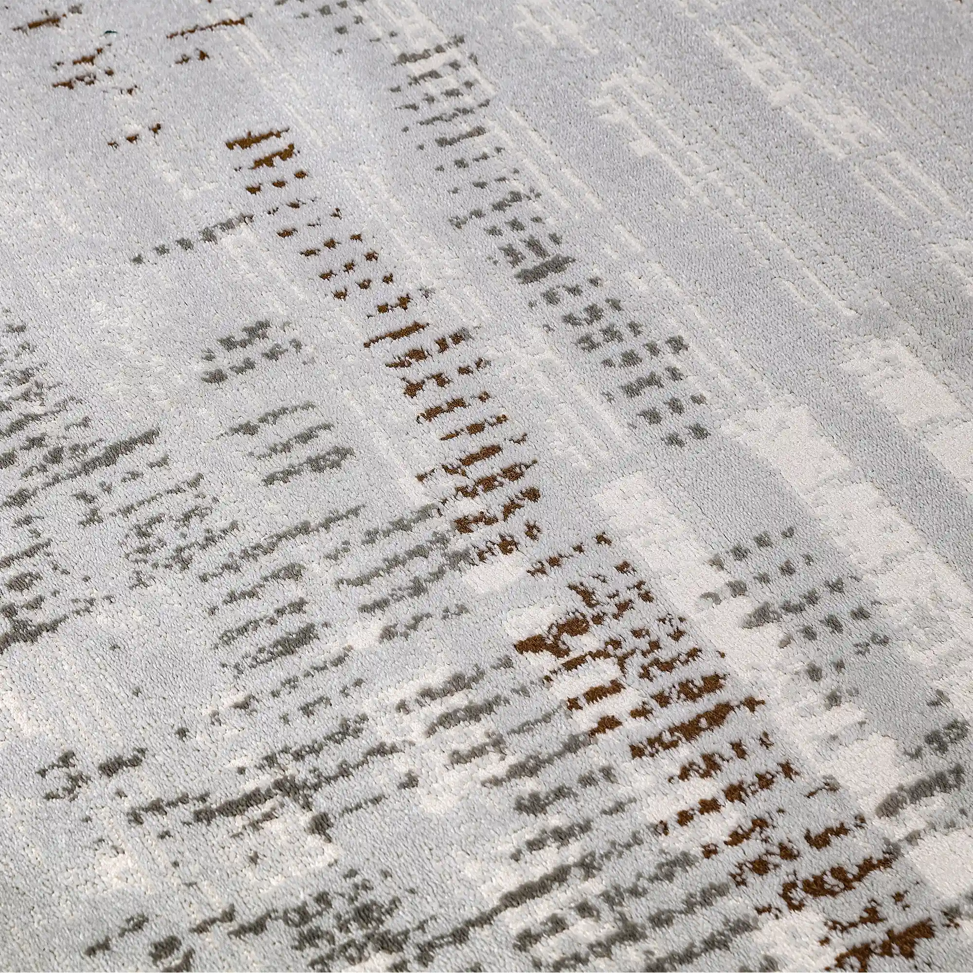 Puxina Soft Linear Texture Neutral Teppich mit minimalistischem und entspannendem Teppich im Soft Script Texture Stil