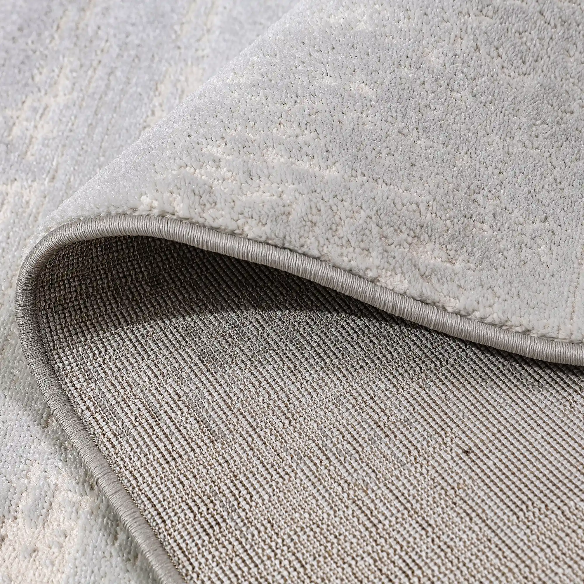 Puxina Soft Linear Texture Neutral Teppich mit minimalistischem und entspannendem Teppich im Soft Script Texture Stil