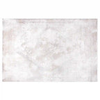 Safei Layered Geometric Calm Area Rug with Vintage-Style Carpet Minimalist Faded Geometric Meander Style