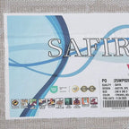 Safei Layered Geometric Calm Area Rug with Vintage-Style Carpet Minimalist Faded Geometric Meander Style