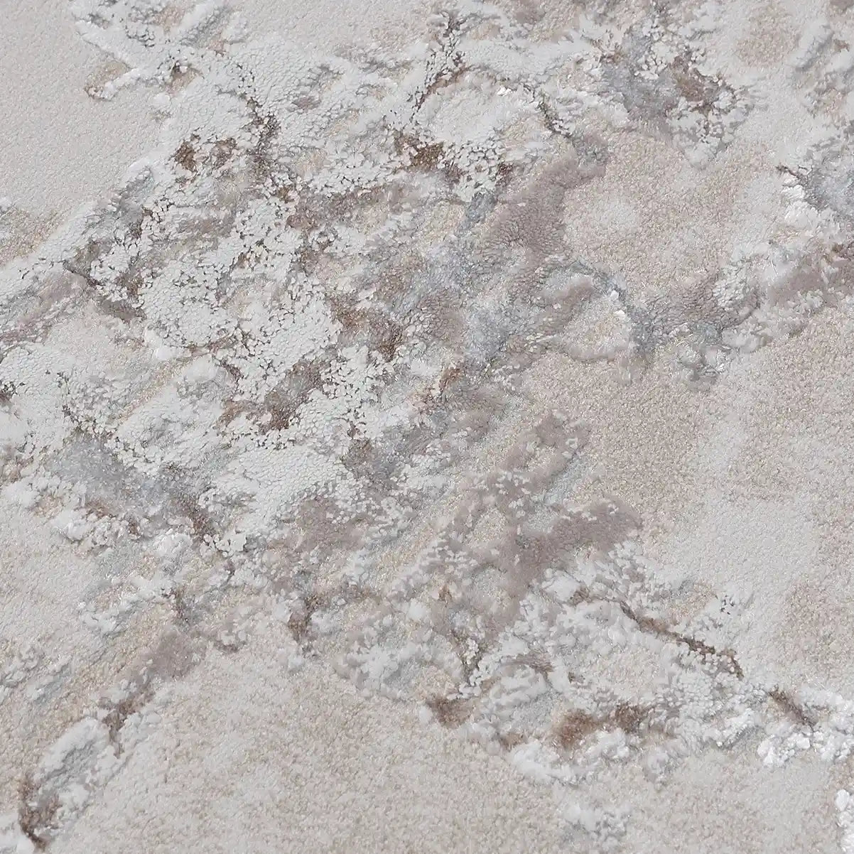 Shafei Mineral Texture Calm Interior Area Rug with Distressed & Aged Style Carpet Stone Mineral Texture Style