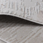 Shafei Mineral Texture Calm Interior Area Rug with Distressed & Aged Style Carpet Stone Mineral Texture Style