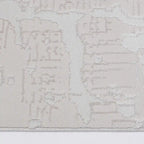 Shafei Soft Vein Calm Interior Area Rug with Natural Textured Breathable Feeling Carpet Cloud Vein Texture Style