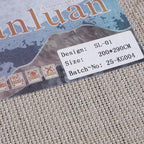 Shanluan Soft Gradient Mountain Inspired Neutral Area Rug with Minimalist Warmth Carpet Modern Gradient Mountain Style