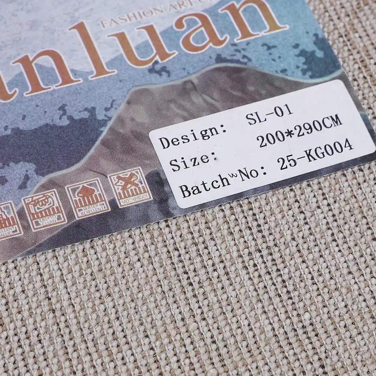 Shanluan Soft Gradient Mountain Inspired Neutral Area Rug with Minimalist Warmth Carpet Modern Gradient Mountain Style