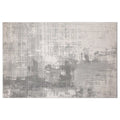 Tapis Shanluan Soft Drifted, motif paysage neutre avec tapis de style minimaliste et tranquille, style brume douce