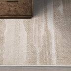 Shanluan Soft Gradient Mountain Inspired Neutral Area Rug with Minimalist Warmth Carpet Modern Gradient Mountain Style