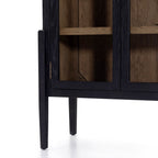 Hattie Open Bookcase Glass Door Tall Display Cabinets Wood File Cabinets Dining Sideboards