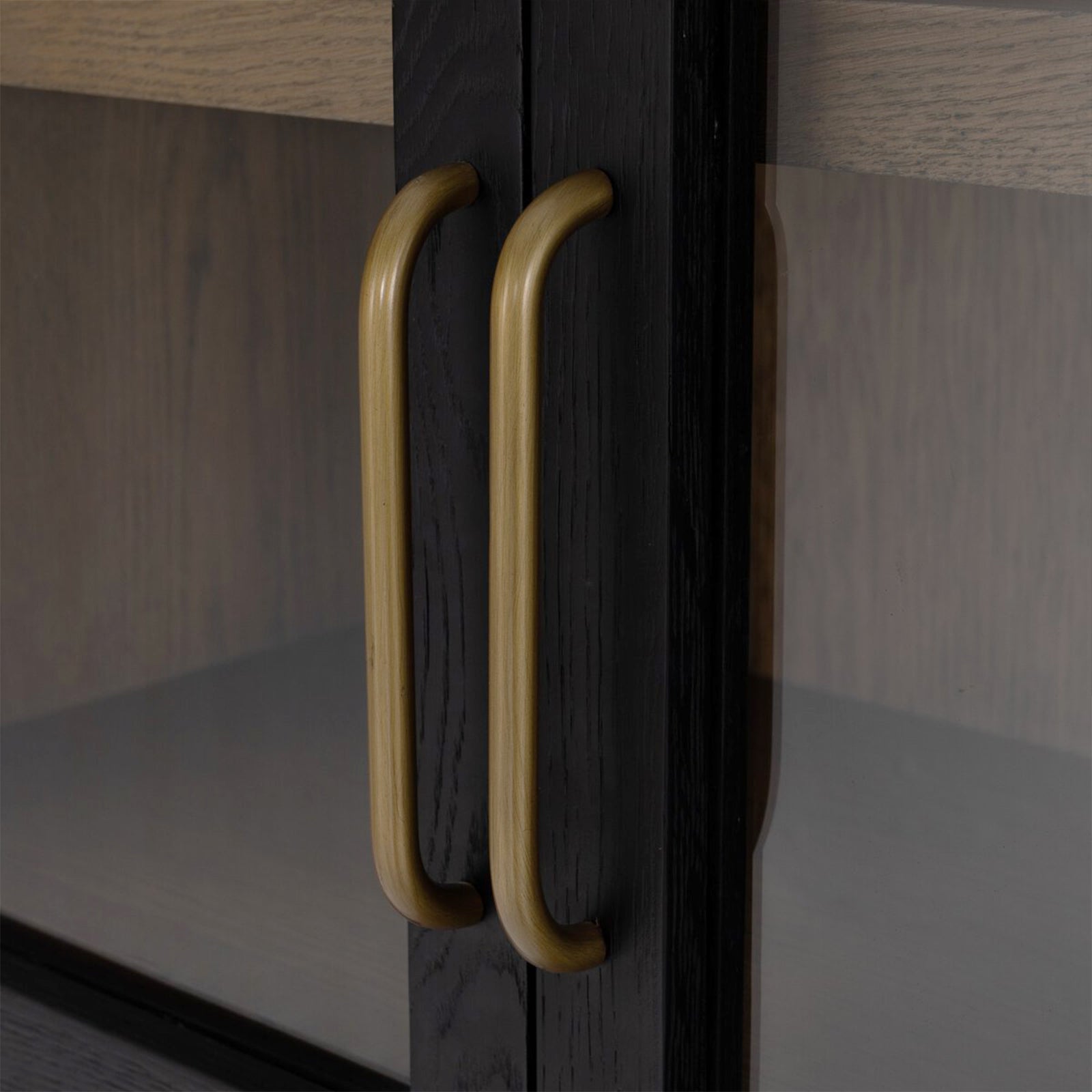 Hattie Open Bookcase Glass Door Tall Display Cabinets Wood File Cabinets Dining Sideboards
