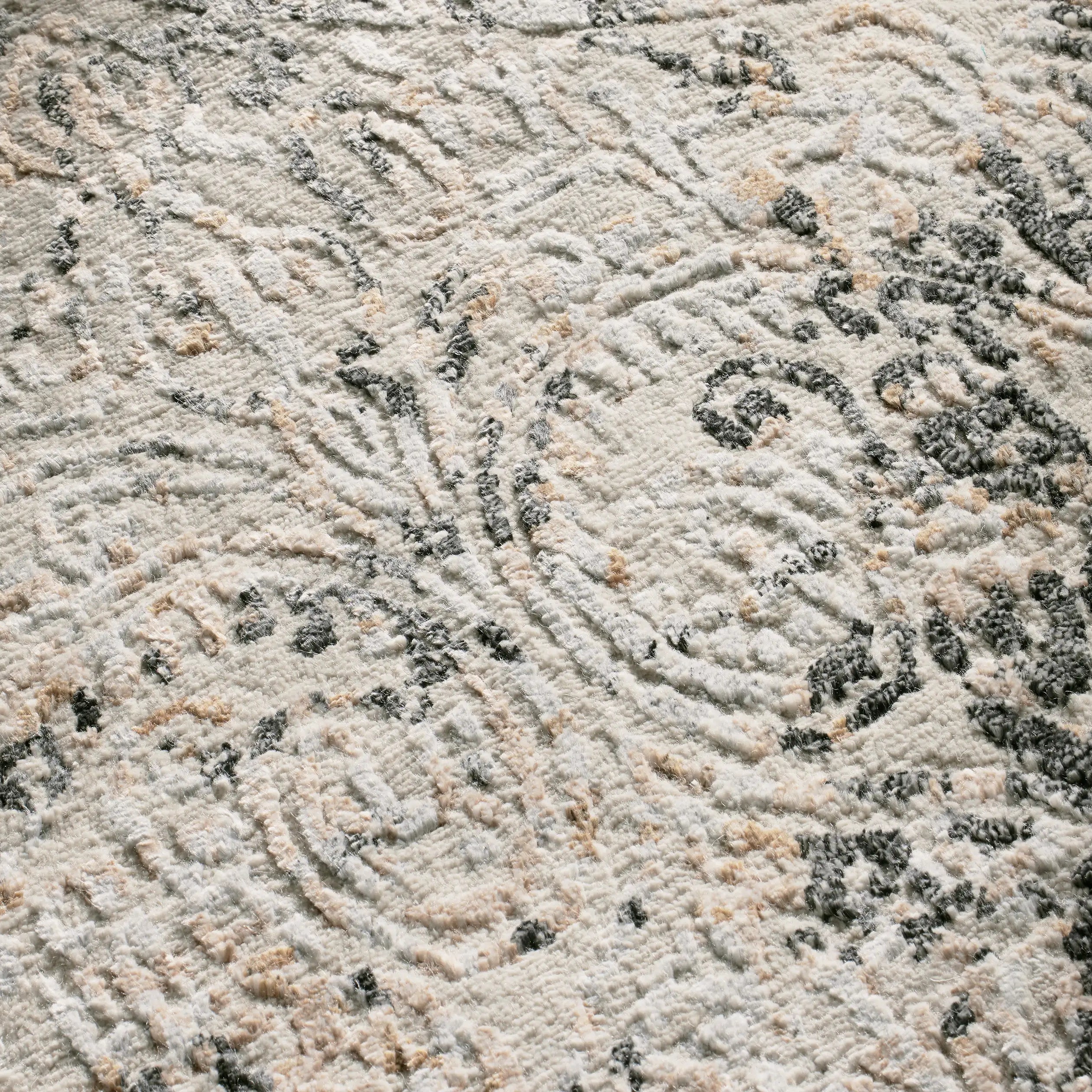 Zealand handgeknüpfter runder Teppich, modern & traditionell, künstlerischer Stil