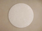 Saint Germain Round Marble Stone Dining Table with Rennes Metal Base