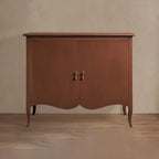 Varzi Wood Buffet Sideboard Antique Storage Entrance Cabinet