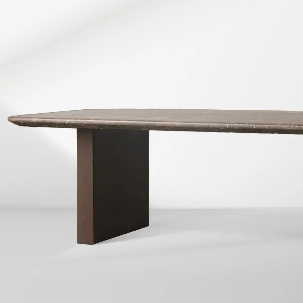 San Germani Espressotisch 72" Couchtisch mit Steinplatte Clement Untergestell Beistelltisch Teetisch