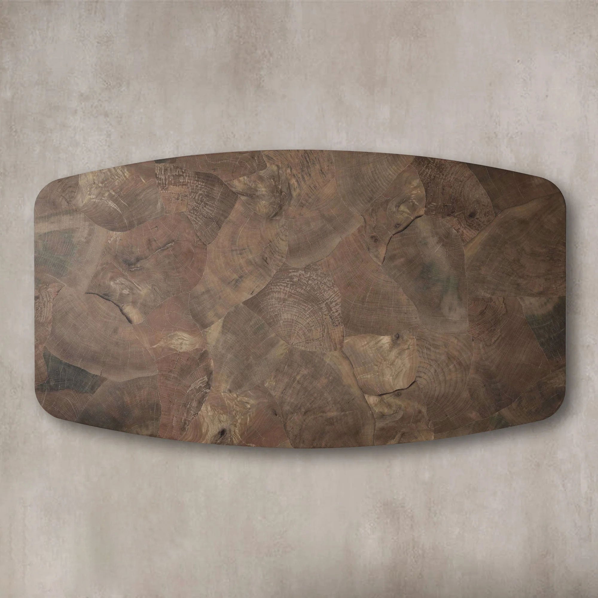 Pola Couchtisch aus Holz, Wabi-Sabi-Philosophie, Wohnzimmer-Mittel-Teetisch aus Eschenholz