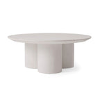 Cascade Coffee Table Durable Sofa Center Tea Table Outdoor Concrete Center Tea Table