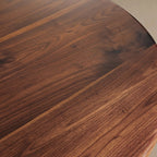 Modern Simplicity Jacob Round Dining Tablewith Vertex Solid Iron Base