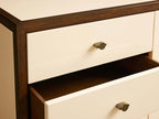 Henton Eucalyptus Wood TV Stand Living Room Entrance Six Drawers Cabinet Media Console Entryways Table