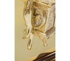 Luxury Surreal Watch Winder Safe Inspired by Salvador Dalí with Gold-Plated Finish & Secret Storage