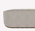 Luxury Curved Velvet Sofa with Gold Accents & Modern Designer Style
