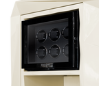 Luxury Diamond Floor Safe with Hidden Watch Winder & Certified High-Security Storage System