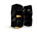 Luxury Diamond Floor Safe with Hidden Watch Winder & Certified High-Security Storage System