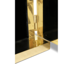 Luxury Portable Jewelry Safe with Secret Dial Lock & Gold-Plated Brass Gear Design