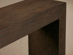 Sullivan Entryway Console Table Solid Oak Hallway Entrance Table Simple Modern Natural Style