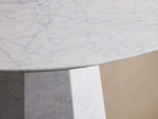 Modena Round Dining Table with Italian Marble Top