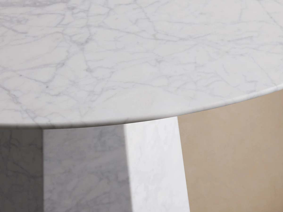 Modena Round Dining Table with Italian Marble Top