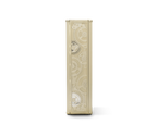 Luxury Baron Safe with Electric Opening System, Gold-Plated Brass & Walnut Root Interior