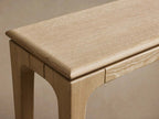 Park Ash Wood Entryway Console Table Minimalist Style Ebony Hallway Entrance Table