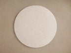 Saint Germain Round Marble Stone Dining Table with Clement Base