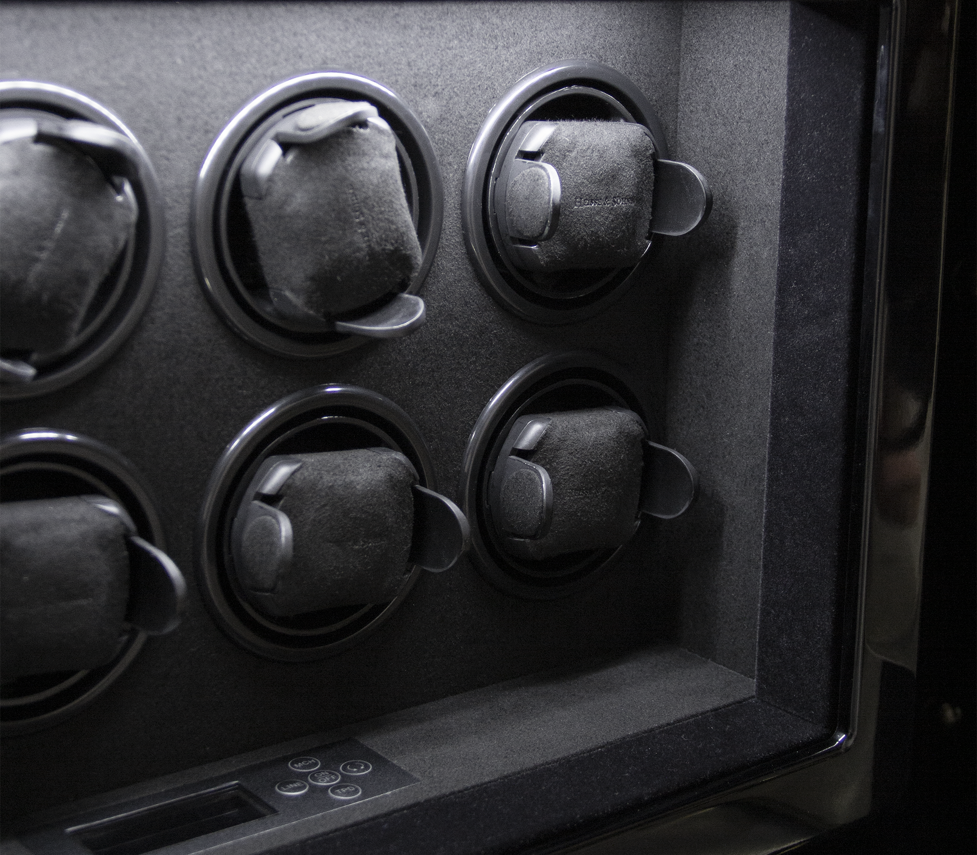 Luxury Knox Watch Winder Safe with Fort Knox-Inspired Armor Design & 8-Rotor Storage System