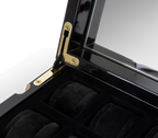 Luxury Lapiaz Watch Box with Polished Stainless Steel & Premium Watch Storage Design