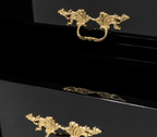 Luxury Watch Winder Safe with Gold-Plated Brass Design & Custom Jewelry Storage System