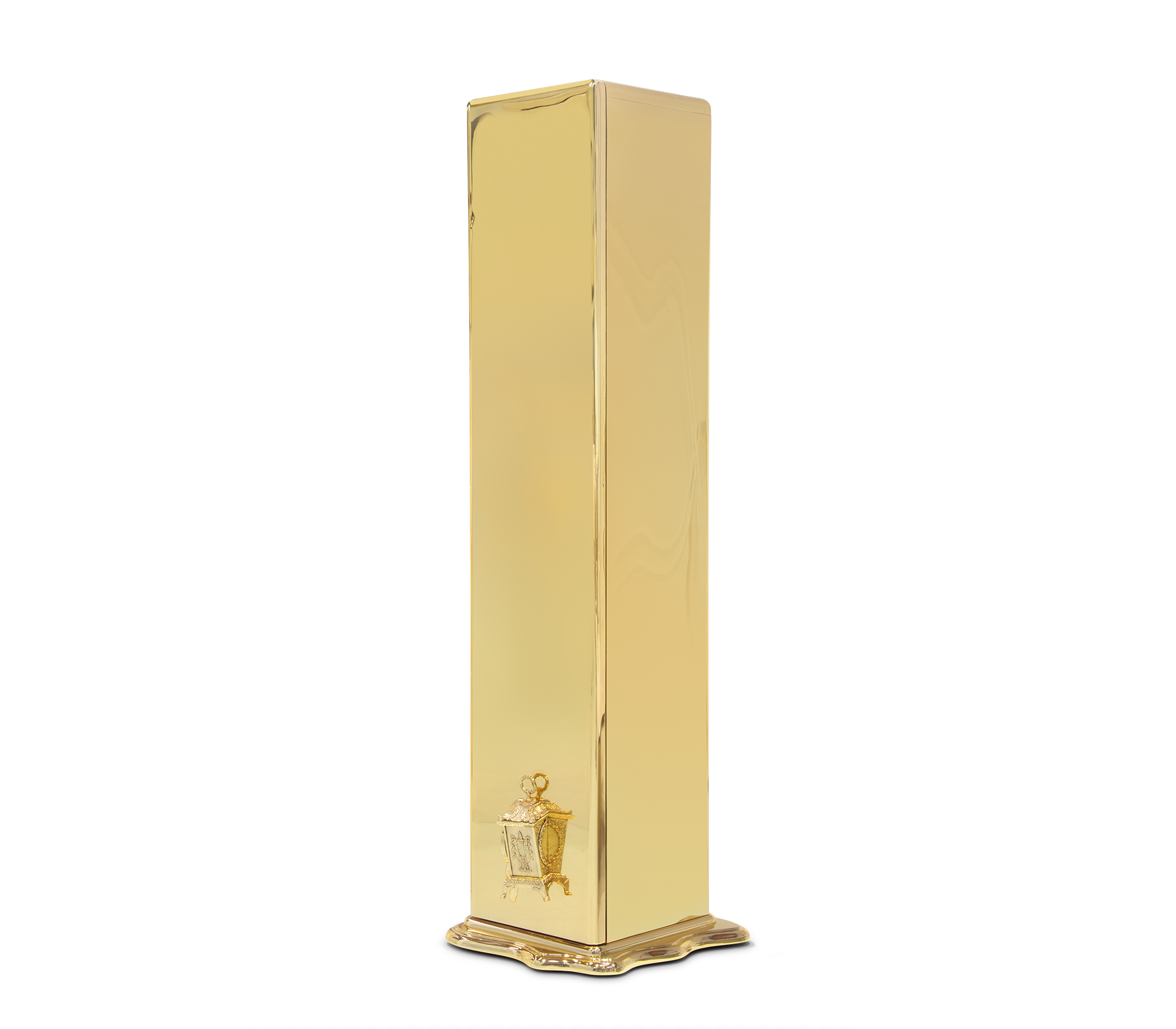 Luxury Surreal Watch Winder Safe Inspired by Salvador Dalí with Gold-Plated Finish & Secret Storage