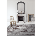 Emporium Fur Surrealist Gold Plated Luxury Chair with Soft Fluffy White Seat