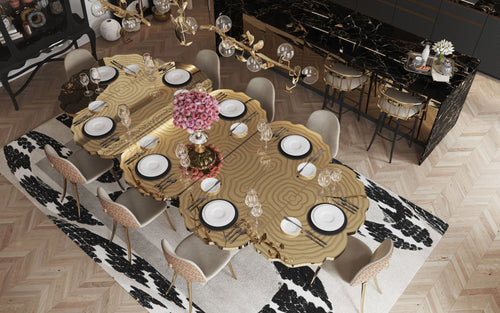 Fortuna Sculptural Dining Table