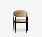 Nahéma Sculptural Hand Motif Polished Brass Chair