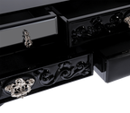 York Consoles with Classic High Gloss Entryways Cabinet Table