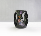 Floral Hand Oil Painted Limited Edition Decorative Stool