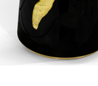 Lapiaz Black Lacquer Dining Table