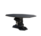 Bonsai Dining Table with Minimalism & Personalized Faceted Dining Table
