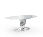 Bonsai Dining Table with Minimalism & Personalized Faceted Dining Table