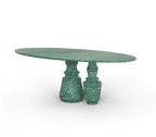 Pietra Oval Classic Estremoz Marble Dining Table